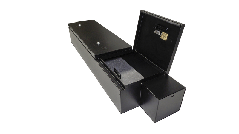 Ram 1500 Underseat Storage Box - Rear - Tuffy Products - Lockbox with 3-Digit Combo - Black - `19-`25